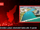 Kontrolden çıkan otomobil takla attı: 5 yaralı