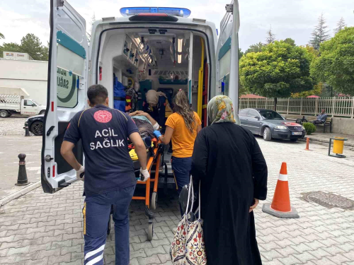Konya'da evinin duvarnda dme sonucu yaralanan kii hastaneye kaldrld