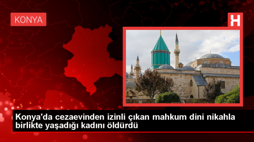 Konya'da zinli kan Kii, Aldatt ddiasyla Kadn ldrd