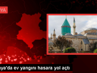 Konya'n�n Kulu il�esinde m�stakil evde ��kan yang�n s�nd�r�ld�