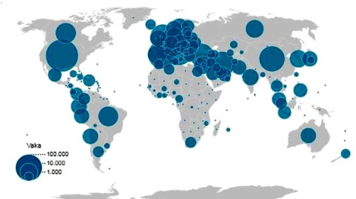 Koronavirs haritas: Dnyada koronavirs vaka says 10,8 milyonu geti, lkelerde son durum ne?