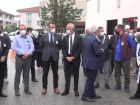 Koronaya yenilen doktora �al��t��� hastane �n�nde cenaze t�reni