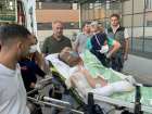 K�tahya'da ��kan orman yang�n�nda yaralanan 2 orman i��isi Eski�ehir'e sevk edildi