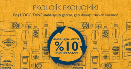 L'Occitane'dan Ekolojik Ekonomik Kampanya