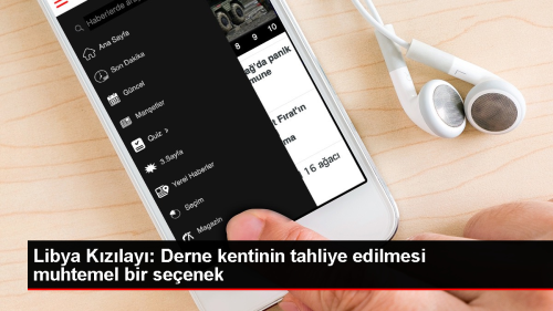 Libya Kzlay, Derne Kentinin Tahliyesini Deerlendiriyor