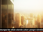 L�leburgaz'da otluk alanda ��kan yang�n s�nd�r�ld�