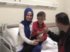 Makedonyal� �ocu�a D�zce'den Sa�l�k Eli