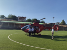 Malatya'da Kalın Bağırsak Yırtılması Geçiren Hasta Ambulans Helikopterle Hastaneye Sevk Edildi