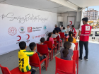 Malatya'da konteyner kentlerde kalan �ocuklara g�z muayenesi yap�ld�