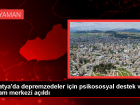 Malatya'da Nefes Psikososyal Destek ve Ya�am Merkezi a��ld�