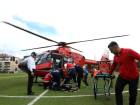 Malatya'da Yeniden Faaliyete Ba�layan Hava Ambulans� Darende'deki Hastay� Malatya'ya Yeti�tirdi