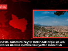 Manisa'da salamura zeytinin insan sa�l���na uygunsuz �ekilde sepetlenmesiyle ilgili i�letme faaliyetten menedildi