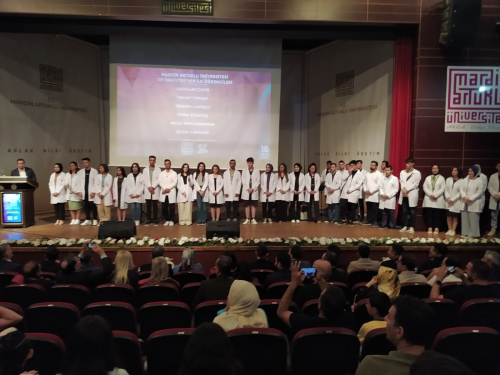 Mardin Artuklu niversitesi Tp Fakltesi'nde Beyaz nlk Treni