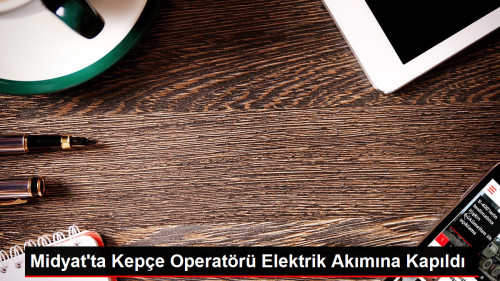 Mardin'de inaat antiyesinde elektrik akmna kaplan kepe operatr ar yaraland