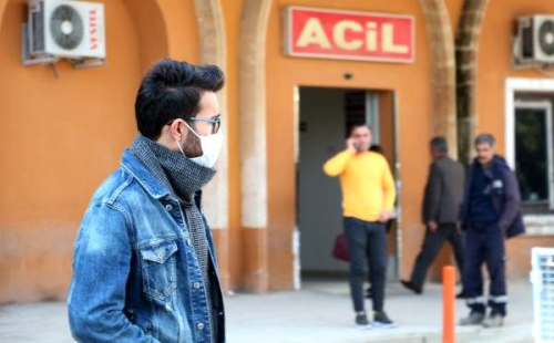 Mardin'de koronavirs phesiyle karantinaya alnan Trk ofrn test sonular bekleniyor