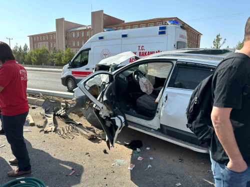 Mardin'de trafik kazasnda 5 kii yaraland