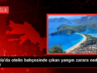 Marmaris'teki Otelin Sahnesinde ��kan Yang�n S�nd�r�ld�