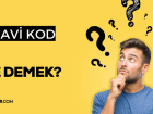 Mavi kod nedir? Mavi kod kimlere verilir? Mavi kod nasl verilir?
