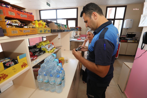 Menderes Belediyesi Okul Kantinlerinde Denetimler Yapyor