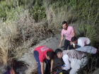 Mersin'de su tahliye bacas�ndan d��en ki�i yaraland�