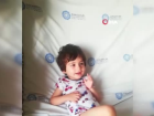 Minik Ate� 14 santimlik t�m�rle ya�am m�cadelesi veriyor