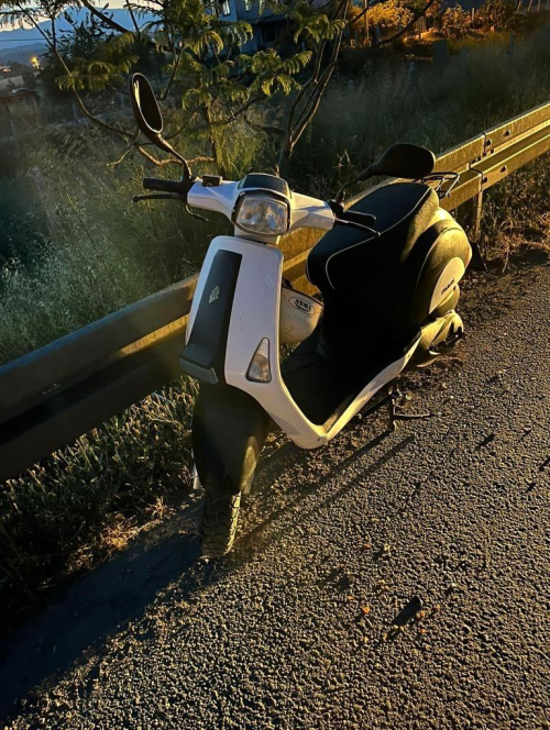 Motosikletin �arpt��� yaya alkoll� ��kt�