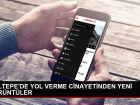 Motosikletli kurye yol verme tart��mas�nda b��ak ve sat�rla sald�rd�