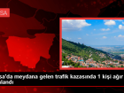 Mudanya'da motosiklet ve panelvan �arp��t�: Bir ki�i a��r yaraland�