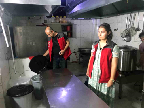 Mu�la'da G�da Zehirlenmesi Sonras� ��letme Denetimi Yap�ld�