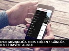 Narl�dere'de mezarl�kta terk edilen bebek bulundu