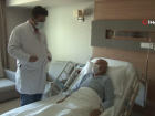 Nefes alamayan hastan�n soluk borusuna stent tak�ld�