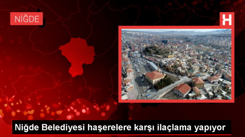 Nide Belediyesi Sinek ve Haere lalama almalarna Devam Ediyor