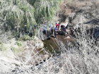 Niksar'da devrilen otomobilin s�r�c�s� yaraland�