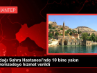 Nurda�� Sahra Hastanesi'nde 10 bine yak�n depremzedeye hizmet verildi