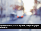 Okuma yazma ��renen kad�n, devlet hastanesinde i�e yerle�ti