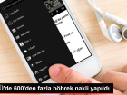 OM�'de 600'den fazla b�brek nakli yap�ld�
