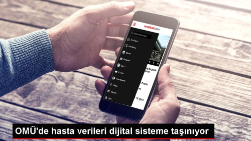 OM'de hasta verileri dijital sisteme tanyor