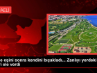 �nce e�ini sonra kendini b��aklad�... Zanl�y� yerdeki kan izleri ele verdi