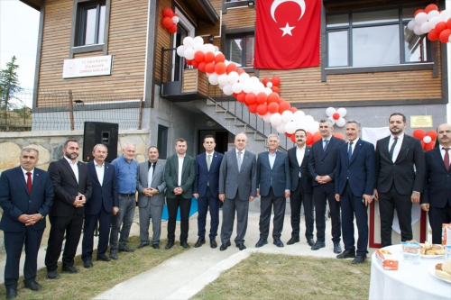 Ordu'nun Kabadz ilesinde Ziya Bayhan Salk Evi ve 112 stasyonu ald