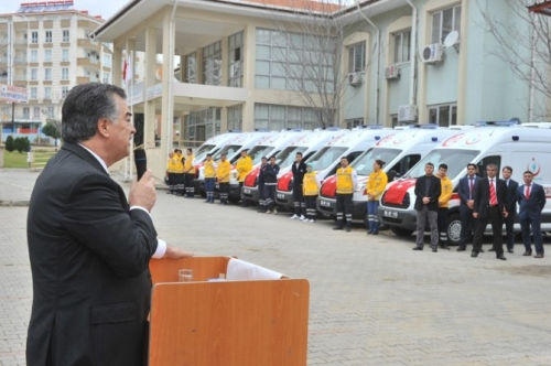 Osmaniye'de 7 Acil Yardm Ambulans Hizmete Girdi