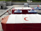 Pamukkale �niversitesi Hastanesinin bah�esine sahra hastanesi kuruldu