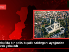 Polis Memuru Otob�s Dura��nda Ki�ileri B��akla Tehdit Eden ��pheliyi Ayak Bile�inden Vurarak Yakalad�