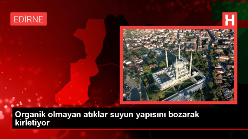 Prof. Dr. Elipek: Su kaynaklarna atlan plastik ve benzeri atklar suyun yapsn bozuyor