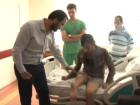 Protez Kullanabilmesi ��in Baca�� 180 Derece Ters Dikildi