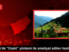 Recep Tayyip Erdo�an �niversitesi'nde ba�ar�l� bir operasyon ger�ekle�tirildi