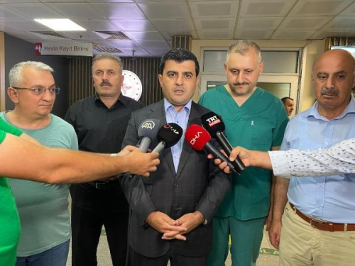 Rize Devlet Hastanesi'nde Husumetliler Arasnda atma: 5 Yaral