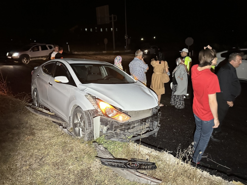 Safranbolu'da Otomobil arpmas: 4 Yaral