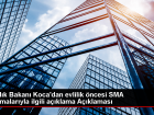 Sa�l�k Bakan� Fahrettin Koca: Evlilik �ncesindeki ki�ilerde SMA ta��y�c�l��� saptanmad�
