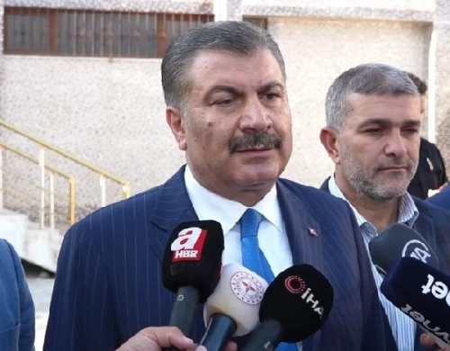 Salk Bakan Fahrettin Koca: Hatay'n salk sorunu zlecek