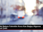 Sa�l�k Bakan� Fahrettin Koca Kan Ba���� Alg�s�na Dikkat �ekti
